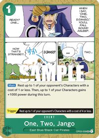 One, Two, Jango — Pillars of Strength Pre-Release Cards