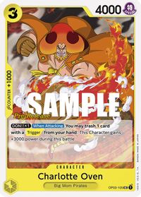 Charlotte Oven — Pillars of Strength Pre-Release Cards
