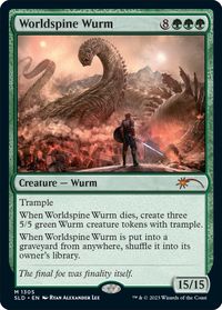 Worldspine Wurm — Secret Lair Drop Series