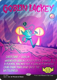 Goblin Lackey (1311) (Rainbow Foil) — Secret Lair Drop Series