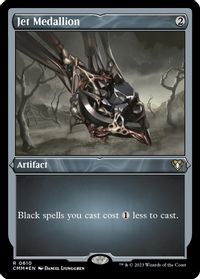 Jet Medallion (Foil Etched) — Commander Masters