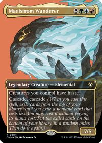 Maelstrom Wanderer (Borderless) — Commander Masters