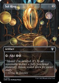 Sol Ring (Borderless) — Commander Masters