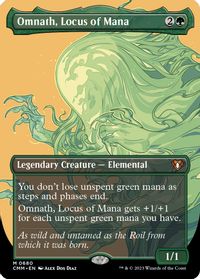 Omnath, Locus of Mana (Borderless) — Commander Masters
