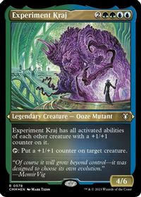 Experiment Kraj (Foil Etched) — Commander Masters