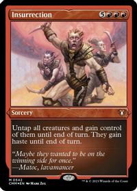 Insurrection (Foil Etched) — Commander Masters