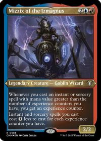 Mizzix of the Izmagnus (Foil Etched) — Commander Masters