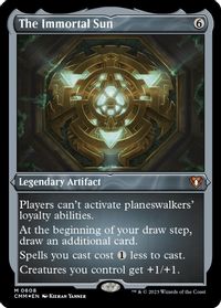 The Immortal Sun (Foil Etched) — Commander Masters