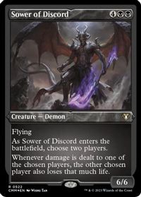 Sower of Discord (Foil Etched) — Commander Masters