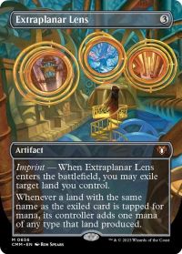 Extraplanar Lens (Borderless) — Commander Masters