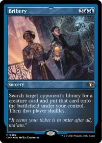 Bribery (Foil Etched) — Commander Masters