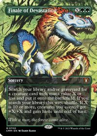Finale of Devastation (Borderless) — Commander Masters