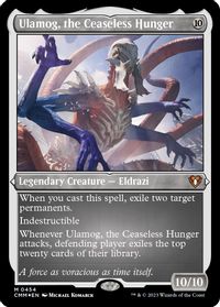Ulamog, the Ceaseless Hunger (Foil Etched) — Commander Masters