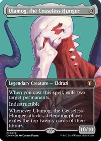 Ulamog, the Ceaseless Hunger (Borderless) — Commander Masters