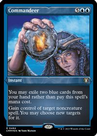 Commandeer (Foil Etched) — Commander Masters