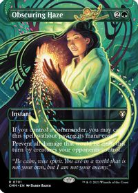 Obscuring Haze (Borderless) — Commander Masters