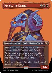 Neheb, the Eternal (Borderless) — Commander Masters