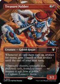 Treasure Nabber (Borderless) — Commander Masters