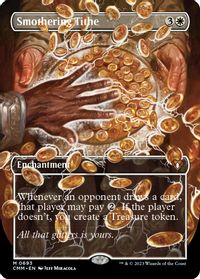 Smothering Tithe (Borderless) — Commander Masters