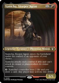 Xantcha, Sleeper Agent (Foil Etched) — Commander Masters