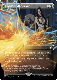 Flawless Maneuver (Borderless) — Commander Masters