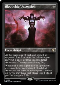 Bloodchief Ascension (Foil Etched) — Commander Masters