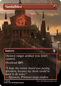 Vandalblast (Borderless) — Commander Masters