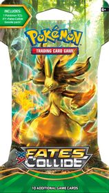 XY - Fates Collide Sleeved Booster Pack [Delphox BREAK] — XY - Fates Collide