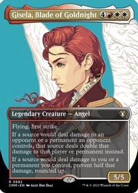 Gisela, Blade of Goldnight (Borderless) — Commander Masters