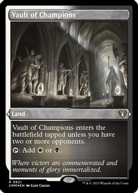 Vault of Champions (Foil Etched) — Commander Masters