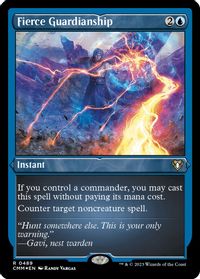 Fierce Guardianship (Foil Etched) — Commander Masters