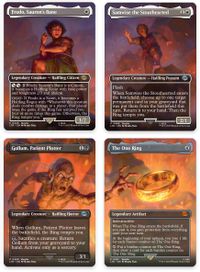 Mount Doom Scene [Set of 4] — Universes Beyond: The Lord of the Rings: Tales of Middle-earth