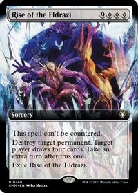 Rise of the Eldrazi (Extended Art) — Commander Masters