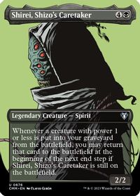 Shirei, Shizo's Caretaker (Borderless) — Commander Masters