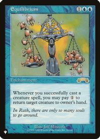 Equilibrium — The List Reprints