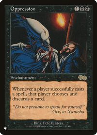 Oppression — The List Reprints