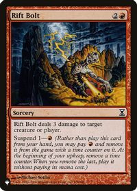 Rift Bolt — The List Reprints