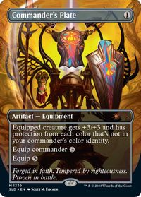 Commander's Plate (1339) — Secret Lair Drop Series