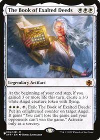 The Book of Exalted Deeds — The List Reprints