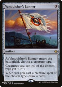 Vanquisher's Banner — The List Reprints