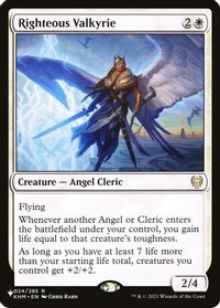 Righteous Valkyrie — The List Reprints