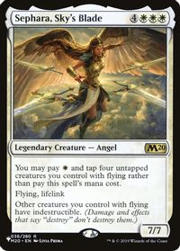Sephara, Sky's Blade — The List Reprints