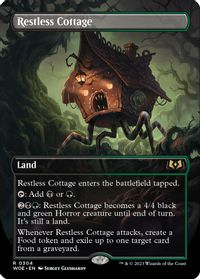 Restless Cottage (Borderless) — Wilds of Eldraine