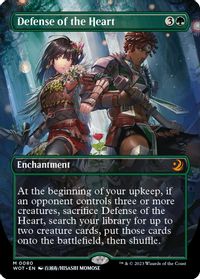 Defense of the Heart (Anime Borderless) — Wilds of Eldraine: Enchanting Tales