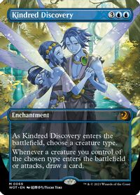 Kindred Discovery (Anime Borderless) — Wilds of Eldraine: Enchanting Tales