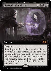 Beseech the Mirror (Extended Art) — Wilds of Eldraine