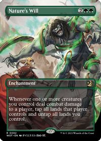 Nature's Will (Anime Borderless) — Wilds of Eldraine: Enchanting Tales