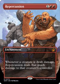 Repercussion (Anime Borderless) — Wilds of Eldraine: Enchanting Tales