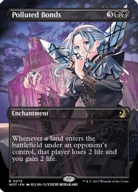 Polluted Bonds (Anime Borderless) — Wilds of Eldraine: Enchanting Tales