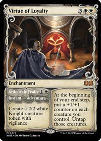 Virtue of Loyalty (Showcase) — Wilds of Eldraine